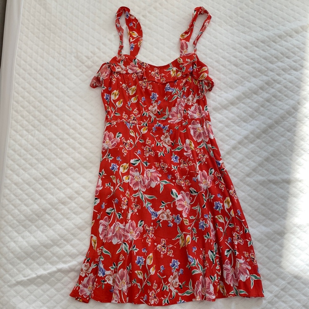 ASTR bright floral mini dress - size small